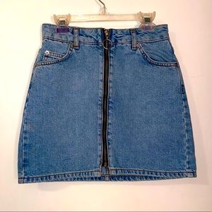 Topshop Jean Skirt